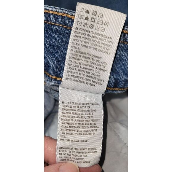 American Eagle Outfitters Hi-Rise Festival Mini Denim Skirt - Size 4 - Picture 12 of 12